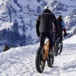 How to safely navigate large drops in mountain biking
