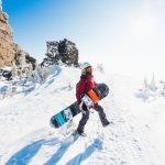 How to safely ride powder in backcountry snowboarding