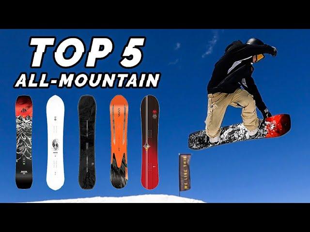 Best All Mountain Snowboards for Versatility