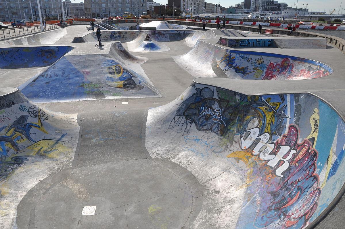 Challenging Bowls and Rails for the Pros Seeking Thrills