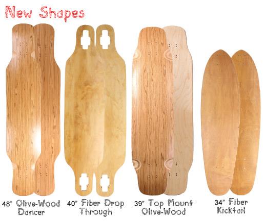 Understanding Deck Shapes and Their Impact on Downhill Performance